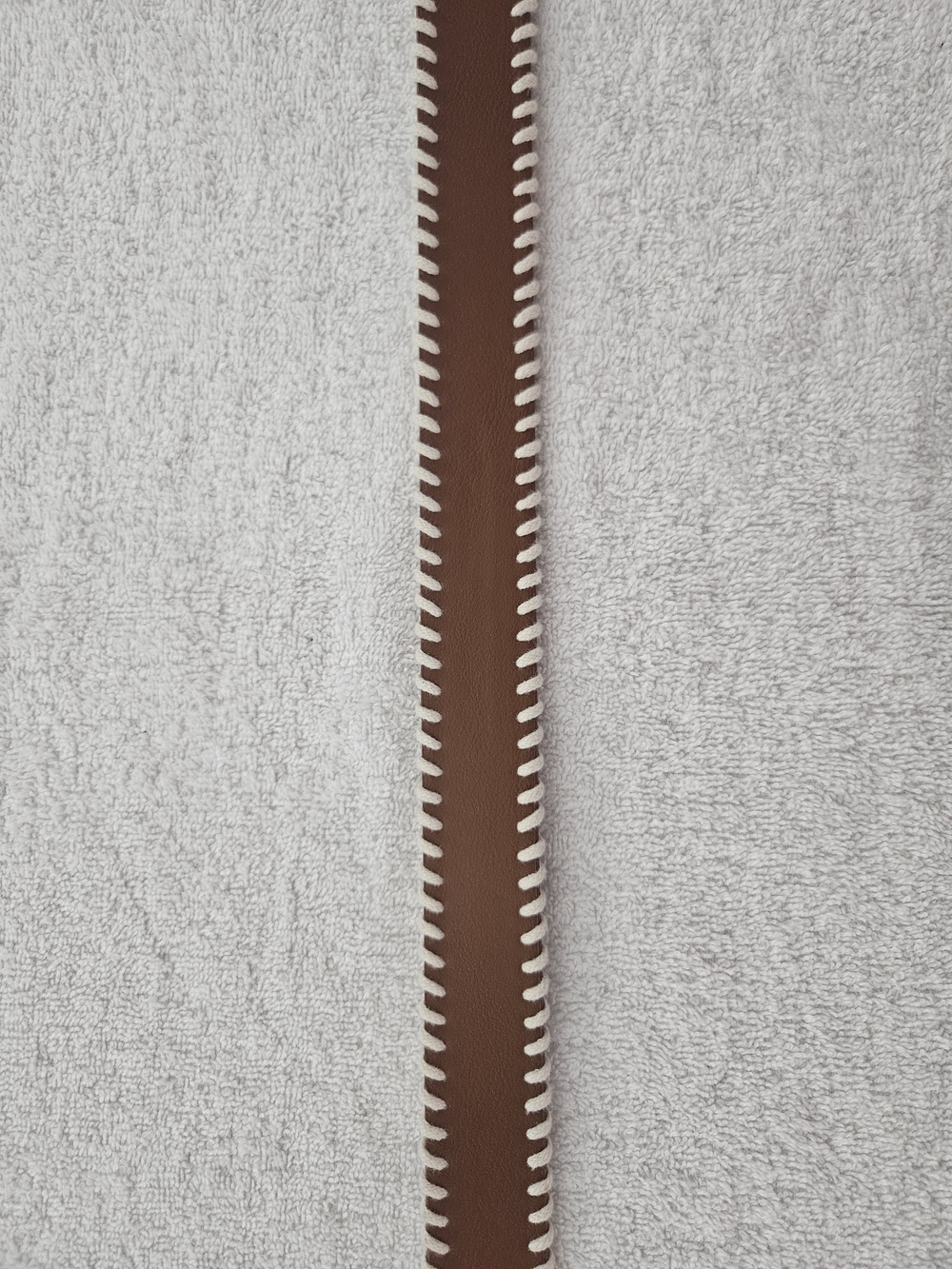 Wild Fable Brown Western Belt Engraved Silver Buckle Whipstitch Trim Size XS NWT - Picture 4 of 8